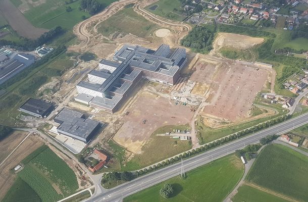 120.000 mÂ³ grondverzet voor bouw nieuw ziekenhuis